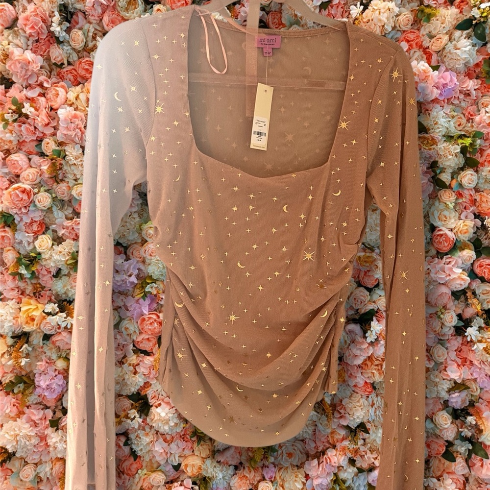 Francesca’s star and moon top